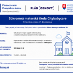Stavebno-technické úpravy a vybavenie materskej školy